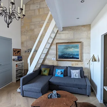 Апартаменты De Charme Sous Les Toits Avec Vue Sur La Garonne *
