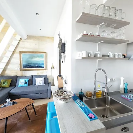 Apartmán De Charme Sous Les Toits Avec Vue Sur La Garonne